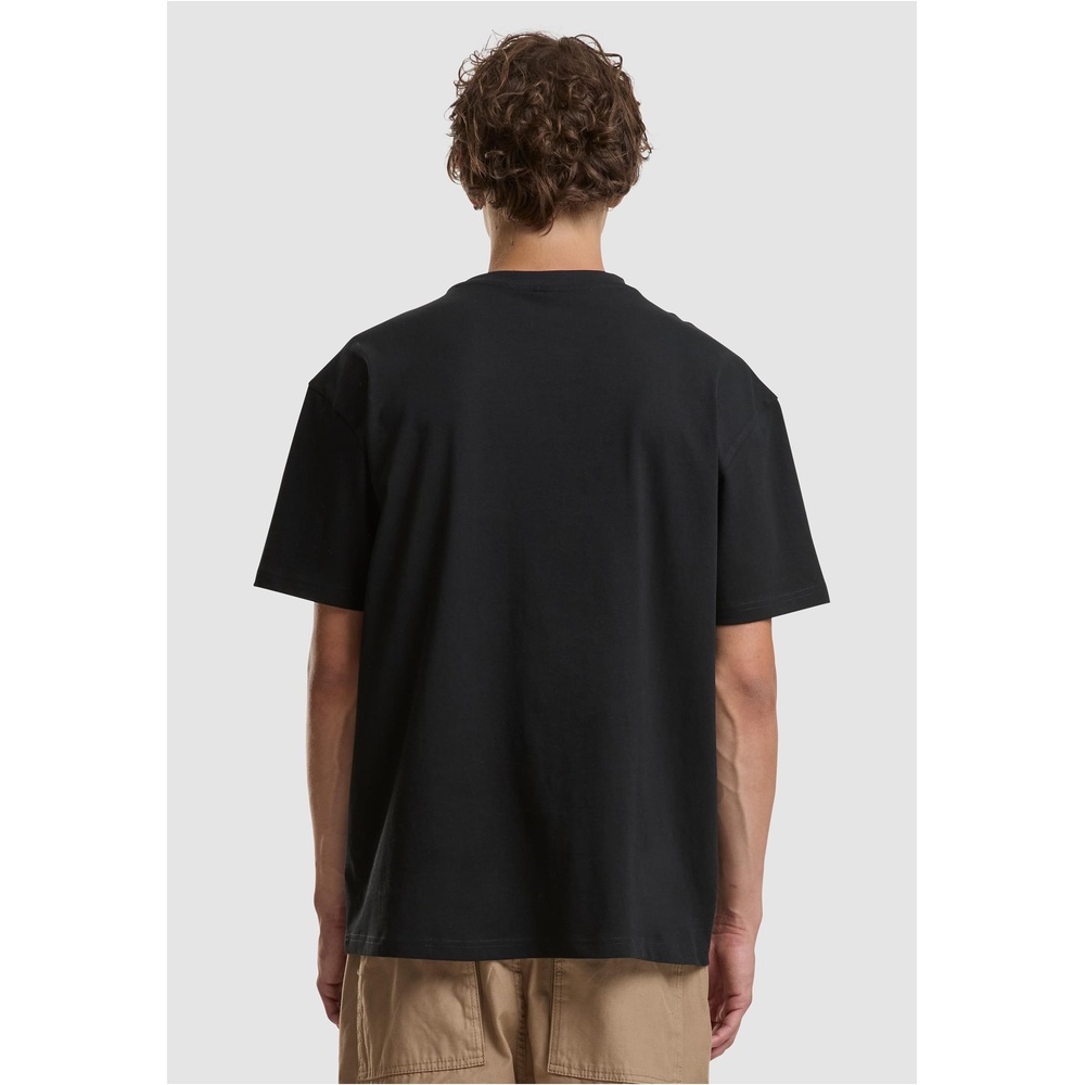 Mister Tee - Italia Stripes Oversize Herren TShirt - Schwarz